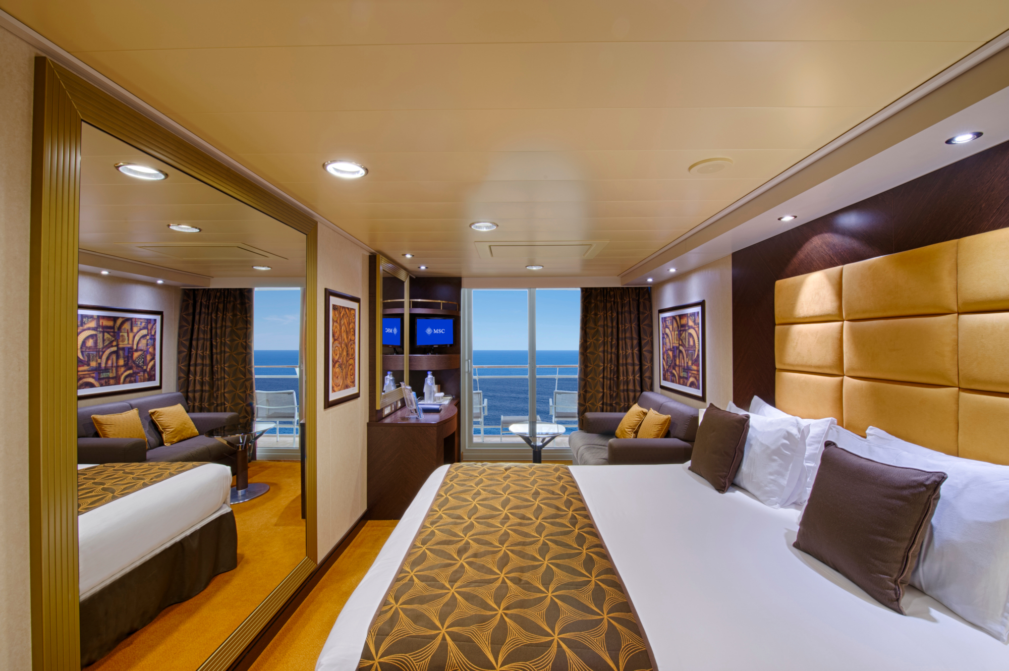 MyCruise MSC Divina Kahytter Balkon BX1